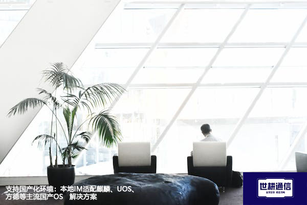 支持国产化环境：本地IM适配麒麟、UOS、方德等主流国产OS--解决方案//世耕通信  即时通讯（IM）私有化部署